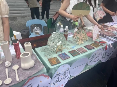 乐道拾遗 匠心筑遗——设计学院非遗文创产品校园行活动纪实